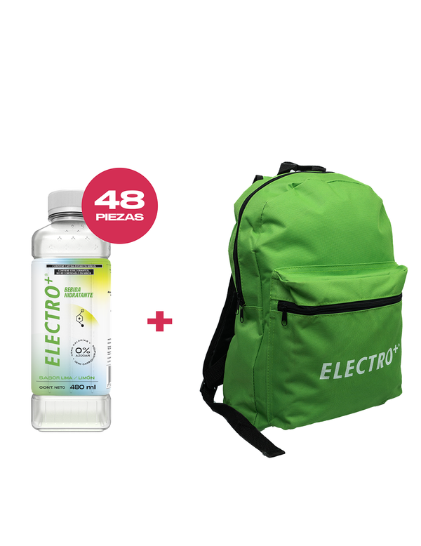 Paquete de 48 piezas sabor LIMA/LIMÓN + MOCHILA ó CANGURERA DE REGALO