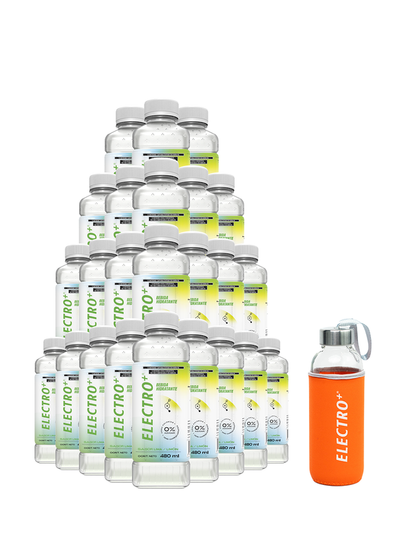 Paquete de 24 piezas sabor LIMA/LIMÓN + CILINDRO DE REGALO